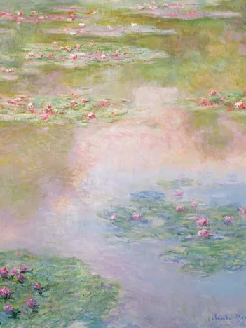 Produit Puzzle en Bois Découpé à la Main - Nympheas Image