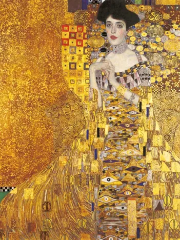 Produit Puzzle en Bois Découpé à la Main - Gustave Klimt : Adele Bloch-Bauer I Image