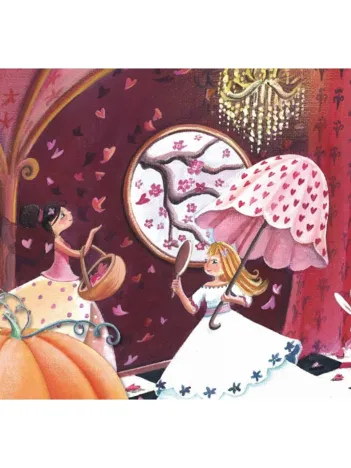 Produit Puzzle en Bois Découpé à la Main - Cardouat : Les Princesses Image