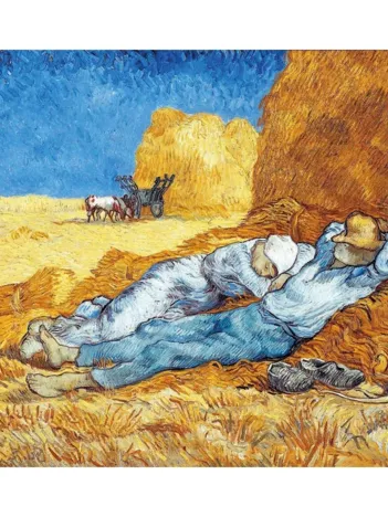 Produit Puzzle en Bois Découpé à la Main - Vincent Van Gogh - La Méridienne Image