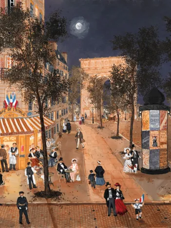 Produit Puzzle en Bois Découpé à la Main - Proche De La Place De L'Etoile Image