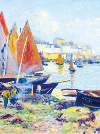 Produit Puzzle en Bois Découpé à la Main - Bateaux Et Débardeurs Image