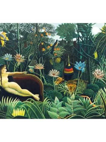 Produit Puzzle en Bois Découpé à la Main - Douanier Rousseau Image
