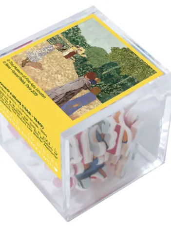 Produit Puzzle en Bois Découpé à la Main - La Promenade Image