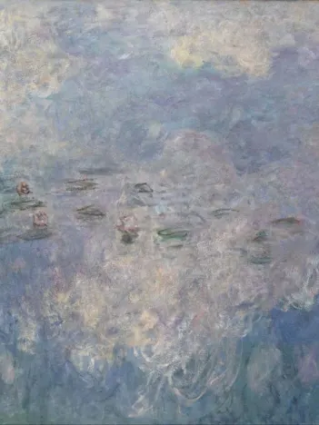 Produit Puzzle en Bois Découpé à la Main - Claude Monet - Les Nuages Image