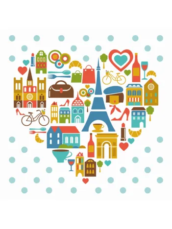 Produit Puzzle en Bois Découpé à la Main - Collection Paris : Le Coeur De Paris Image