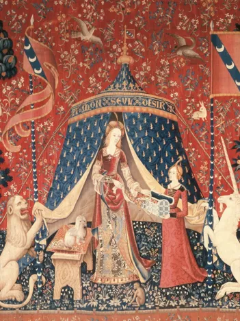 Produit Puzzle en Bois Découpé à la Main - La Dame À La Licorne : Mon Seul Désir Image