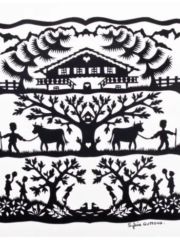 Produit Puzzle en Bois Découpé à la Main - Alpage Image