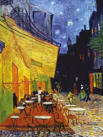 Produit Puzzle en Bois Découpé à la Main - Van Gogh Vincent : Café De Nuit Image