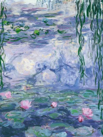 Produit Puzzle en Bois Découpé à la Main - Claude Monet : Nymphéas Image