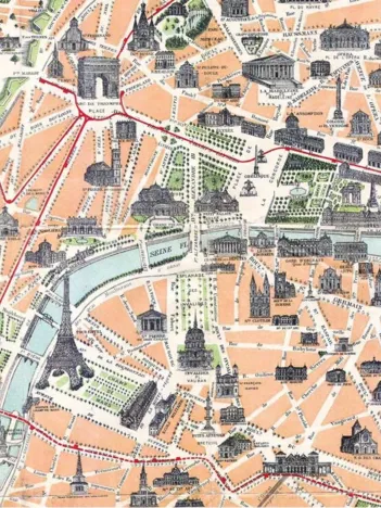 Produit Puzzle en Bois Découpé à la Main - Paris Monumental Image