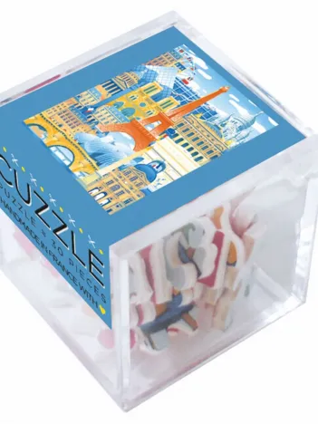 Produit Puzzle en Bois Découpé à la Main - Paris En Folie Image