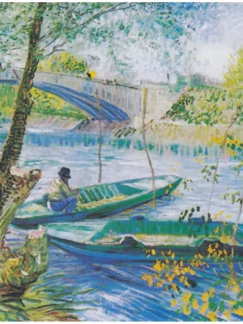Produit Puzzle en Bois Découpé à la Main - Van Gogh Vincent : La Pêche Au Printemps Image