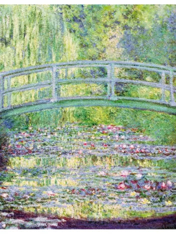 Produit Puzzle en Bois Découpé à la Main - Monet : Le Pont Japonnais Image