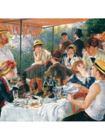 Produit Puzzle en Bois Découpé à la Main - Renoir : Le Déjeuner Des Canotiers Image
