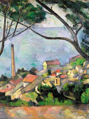 Produit Puzzle en Bois Découpé à la Main - Vue Sur L'Estaque Image