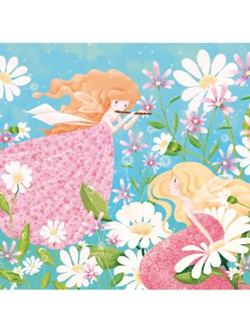 Produit Puzzle en Bois Découpé à la Main - Delanssay : La Mélodie Des Fées Image