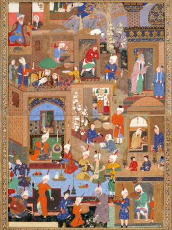 Produit Puzzle en Bois Découpé à la Main - Nuit Dans Un Palais Image