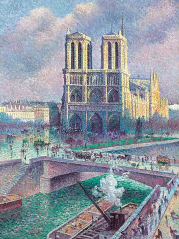 Produit Puzzle en Bois Découpé à la Main - Notre-Dame De Paris Image