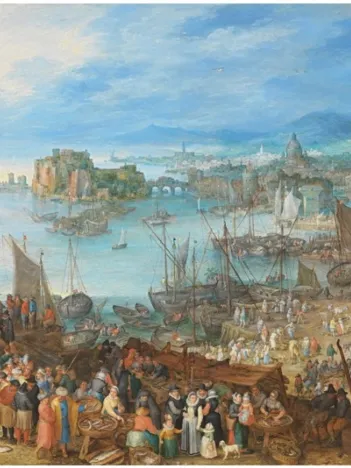 Produit Puzzle en Bois Découpé à la Main - Brueghel Pieter - Le Marché Aux Poissons, 1603 Image