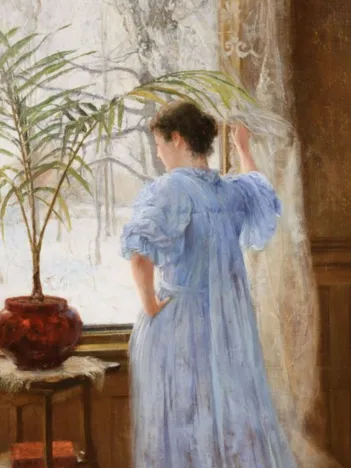 Produit Puzzle en Bois Découpé à la Main - Robert Koehler - Première Neige Image