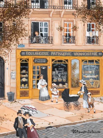 Produit Puzzle en Bois Découpé à la Main - Avenue Felix Faure Image