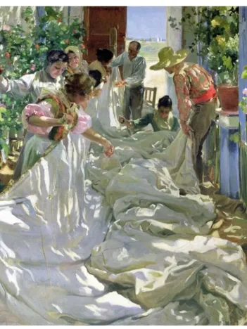 Produit Puzzle en Bois Découpé à la Main - Sorolla : En Cousant La Voile Image