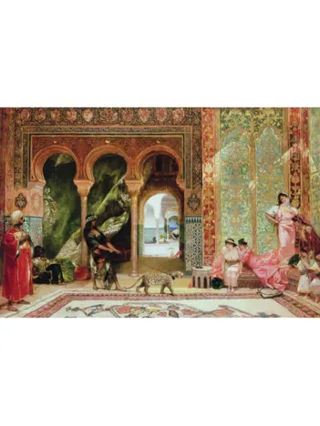 Produit Puzzle en Bois Découpé à la Main - Benjamin Constant - Palais Royal Maroc Image