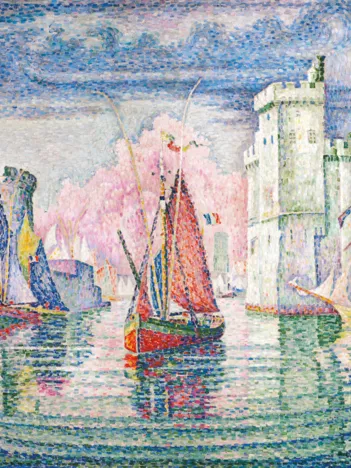 Produit Puzzle en Bois Découpé à la Main - Entrée Du Port De La Rochelle Image