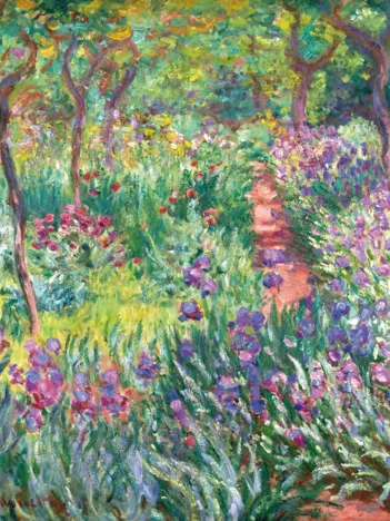 Produit Puzzle en Bois Découpé à la Main - Le Jardin À Giverny Image