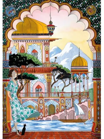 Produit Puzzle en Bois Découpé à la Main - Jaipur Image