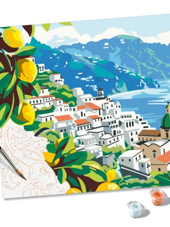 Produit Peinture au Numéro - CréArt - Amalfi Coast Image