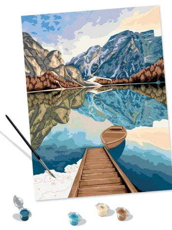 Produit Peinture au Numéro - CréArt - Lake Views Image