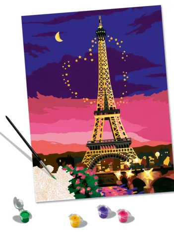 Produit Peinture au Numéro - CréArt - Paris City of Love Image