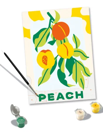 Produit Peinture au Numéro - CréArt - Peach Image
