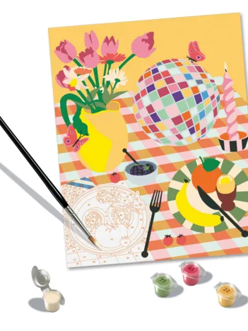 Produit Peinture au Numéro - CréArt - Disco vibes - Poppy Magda Image