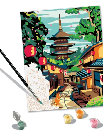 Produit Peinture au Numéro - CréArt - Japan - Batiste Perron Image