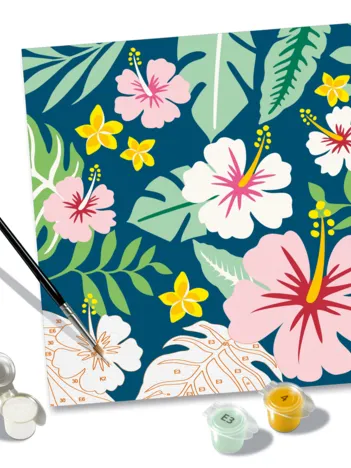 Produit Peinture au Numéro - CréArt - Exotic Flowers Image