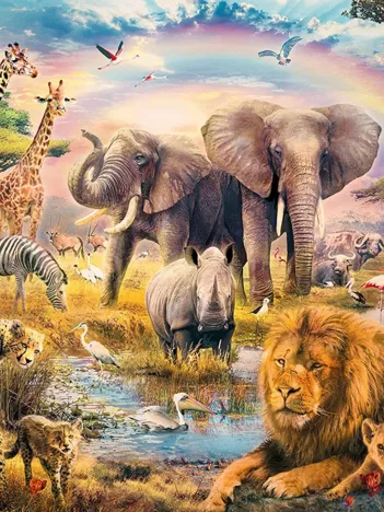 Produit Pièces XXL - Savane Africaine Image