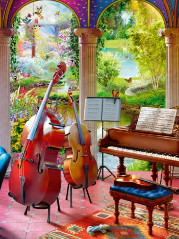 Produit Bien Être & Puzzle - Les 4 Saisons En Musique Image