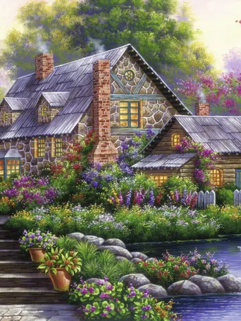 Produit Cottage Romantique Image