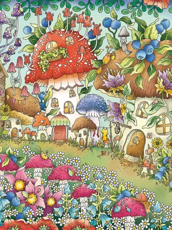 Produit Jolies Maisons aux Champignons Image