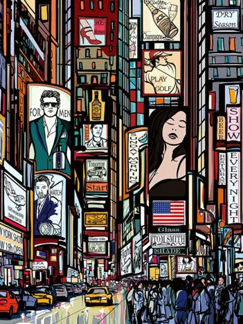 Produit Buntes New York Image