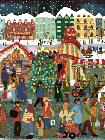 Produit Le Marché De Noël Image