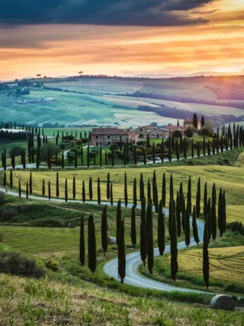 Produit Val d'Orcia, Toscane Image