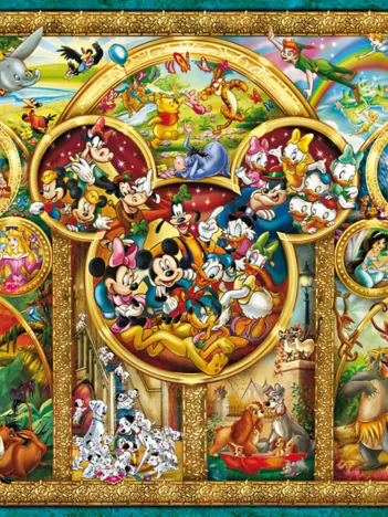 Produit Le Monde Magique de Disney en Médaillon Image