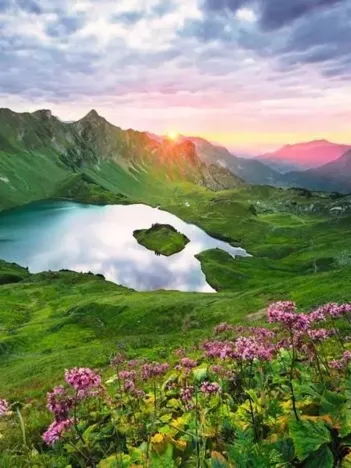 Produit Deutschland Collection - Lac De Montagne De L'Allgäu Image