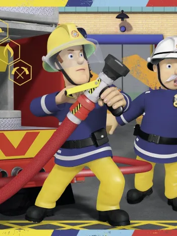 Produit 2 Puzzles - Fireman Sam Image