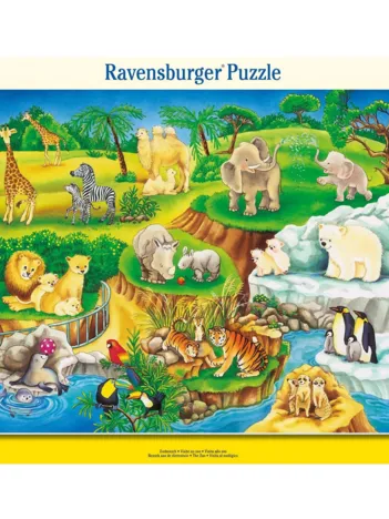 Produit Puzzle cadre - Visite au zoo Image