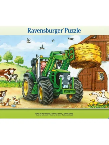 Produit Puzzle cadre - Tracteur à la ferme Image